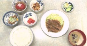 孤独のグルメシーズン6の2話「東京都 新宿区 淀橋市場の豚バラ生姜焼き定食（伊勢屋食堂）」