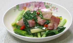 孤独のグルメシーズン5の4話「台湾宜蘭県羅東の三星葱の肉炒めと豚肉の紅麹揚げ」