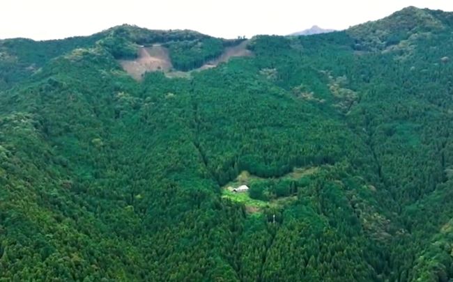 ポツンと一軒家徳島県北西部